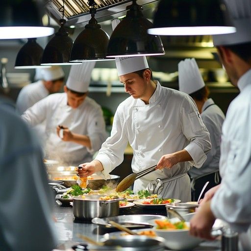 Free Chefs Preparing Food Image _ Download at StockCake